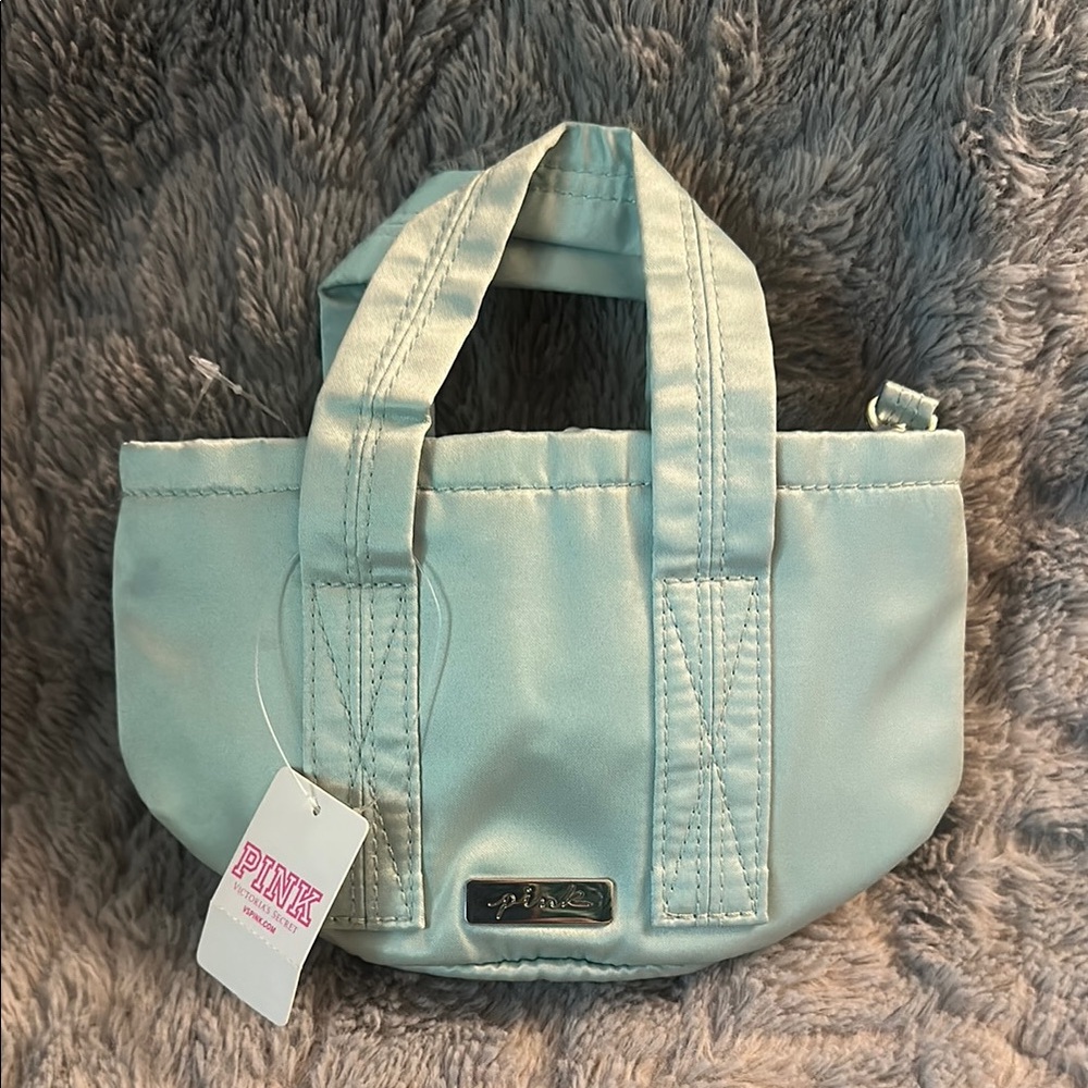 Pink by Victoria’s Secret Mint Green Mini Bag with Adjustable Strap